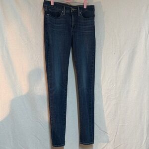 Levi's Dark Blue Women's Skinny Jeans Shaping Jeans.